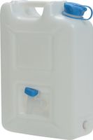 Hunersdorff Waterjerrycan | 22 l HD-PE stapelbaar, met uitloopkraan | H495xB350xD165mm | 1 stuk - 816700 816700 - thumbnail