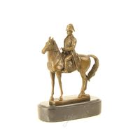 BRONZEN BEELD VAN NAPOLEON OP PAARD - thumbnail