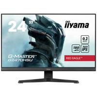 Iiyama G-MASTER Red Eagle G2470HSU-B6 Gaming monitor Energielabel E (A - G) 60.5 cm (23.8 inch) 1920 x 1080 Pixel 16:9 0.2 ms HDMI, DisplayPort, Hoofdtelefoon - thumbnail