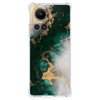 Anti-Shock Hoesje voor OPPO Reno10 | 10 Pro Marmer Groen