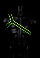 Gladiator Harness - GitD - Neon Green/Black - S/M - thumbnail