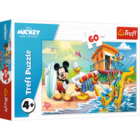 Mickey Mouse Puzzel - Beach - thumbnail