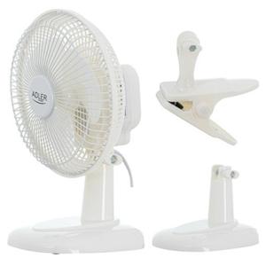 Adler AD 7317 Ventilator 15cm met clip en voet