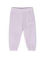 Palm Angels Kids pantalon de jogging à logo imprimé - Violet