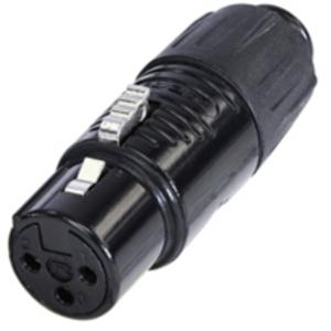 Rean AV RA3FT-B XLR-adapter Mini-XLR-stekker - Mini-XLR-bus Aantal polen: 3 Inhoud: 1 stuk(s)