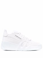 Giuseppe Zanotti baskets compensées Talon - Blanc