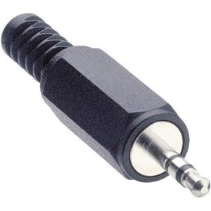 Lumberg KLS 13 Jackplug 2,5 mm Stekker, recht Aantal polen: 3 Stereo Zwart 1 stuk(s)