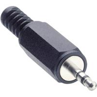 Lumberg KLS 13 Jackplug 2.5 mm Stekker, recht Aantal polen: 3 Stereo Zwart 1 stuk(s)