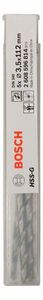 Bosch Accessoires Metaalboren HSS-G, DIN 340 3,5 x 73 x 112 mm 5st - 2608596814