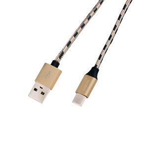 LogiLink USB-kabel USB 2.0 USB-C stekker, USB-A stekker 1.00 m Zwart CU0133