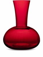 Dolce & Gabbana vase cannelé en verre de Murano (25 cm) - Rouge