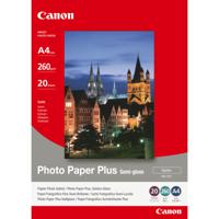 Canon Fotopapier Plus SG-201 (A4) fotopapier DIN-A4 (20 Vel), 260 g/qm