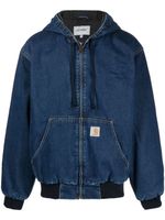 Carhartt WIP veste OG Active en jean à capuche - Bleu