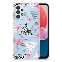 Samsung Galaxy A13 4G TPU Hoesje Flamingo Triangle