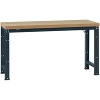 Manuflex WP3016.7016 Reden werkbank PROFI standaard met staalbeslag schijf, bxdxh = 1500 x 700 x 840 mm