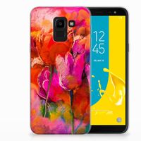 Hoesje maken Samsung Galaxy J6 2018 Tulips - thumbnail