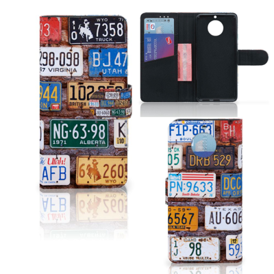 Moto G5S Telefoonhoesje met foto Kentekenplaten