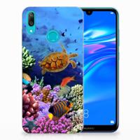 Huawei Y7 2019 TPU Hoesje Vissen
