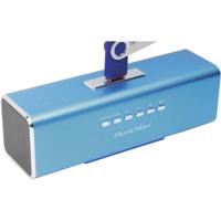 Technaxx MusicMan MA Lautsprecher Mini-luidspreker AUX, FM radio, USB, SD Blauw - thumbnail