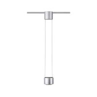 Paulmann URail Aldan Hochvolt-Schienensystem-Leuchte URail LED fest eingebaut 8.5W LED Chrom (matt),