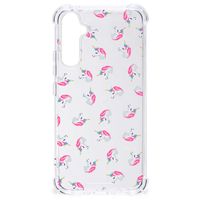 Doorzichtige Silicone Hoesje voor Samsung Galaxy A34 Unicorns