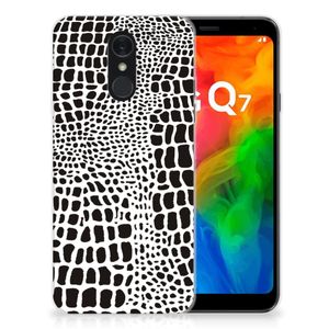 LG Q7 TPU Hoesje Slangenprint