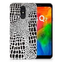 LG Q7 TPU Hoesje Slangenprint - thumbnail