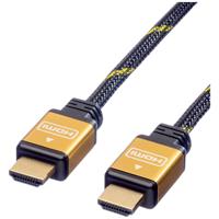 ROLINE HDMI/HDMI, 10 m HDMI kabel HDMI Type A (Standaard) Zwart - thumbnail