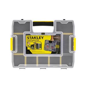 STANLEY 1-97-483 Universeel Assortimentsdoos (b x h x d) 375 x 67 x 375 mm Aantal vakken: 14 Inhoud 1 stuk(s)