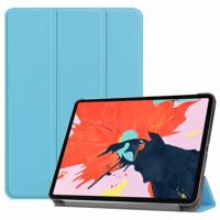 3-Vouw sleepcover hoes - iPad Pro 12.9 inch (2018-2019) - lichtblauw