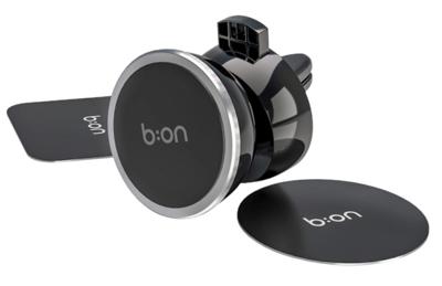 Balvi telefoonhouder Magneto 5 x 3,5 cm polycarbonaat zwart Balvi telefoonhouder Magneto 5 x 3,5 cm polycarbonaat zwart