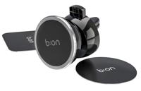 Balvi telefoonhouder Magneto 5 x 3,5 cm polycarbonaat zwart