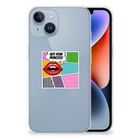 Apple iPhone 14 Silicone Back Cover Popart Princess