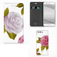 Huawei P10 Plus Smart Cover Roses