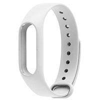 By Qubix - Compatible met Xiaomi Mi band 2 bandje voor CA0600B - Wit - Compatible Xiaomi bandje