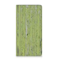 Samsung Galaxy A51 Book Wallet Case Green Wood