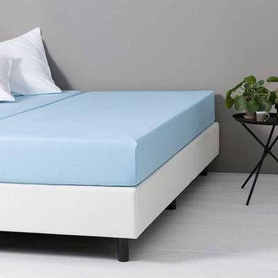 Dekbed-Discounter DD Katoenen Hoeslaken - Blauw 160 x 200