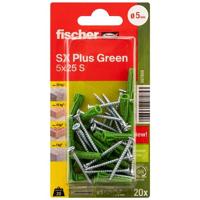 Fischer SX Plus Green Spreidplug 25 mm 5 mm 567859 20 stuk(s)