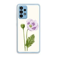 Purple poppy: Samsung Galaxy A52 Transparant Hoesje