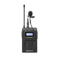Boya TX8Pro 48-CH Riempakket Zender en Lavalier voor RX8Pro Dual-Channel Camera Monteerbare Ontvanger & SP-RX8 Smartphone Ontvanger, Zwart