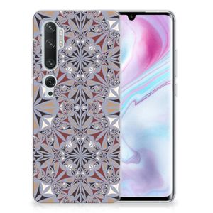 Xiaomi Mi Note 10 Pro TPU Siliconen Hoesje Flower Tiles