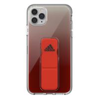 Adidas - iPhone 11 Pro Max Hoesje - Clear Grip Case Rood