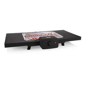 Tristar BQ-2870 Elektrische Barbecue Staand - Te gebruiken als Tafel BBQ - 36,5 x 25,5 cm - Zwart