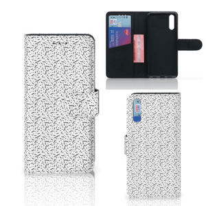 Huawei P20 Telefoon Hoesje Stripes Dots