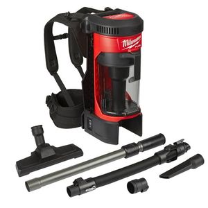 Milwaukee M18 FBPV-0 Koolborstelloze Accu Backpack stofzuiger | 18V - 4933464483