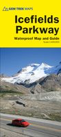 Wegenkaart - landkaart Icefields Parkway | Gem Trek Maps