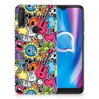 Alcatel 1S (2020) Silicone Back Cover Punk Rock