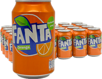 Fanta Orange (24 x 330 ml) - thumbnail