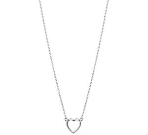 TFT Zilveren Ketting Hart 1,3 mm x 41+4 cm