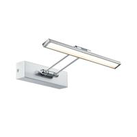 Paulmann 99894 Galeria schilderijverlichting LED schilderijverlichting Beam Thirty galerijverlichting 5W opbouwlamp geborsteld nikkel spot incl Lichtbron, Nikkel geborsteld, Chroom